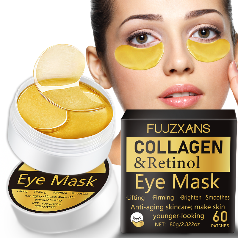 Collagen Sheet Mask - Collagen Retinol Eye Mask for Dark
