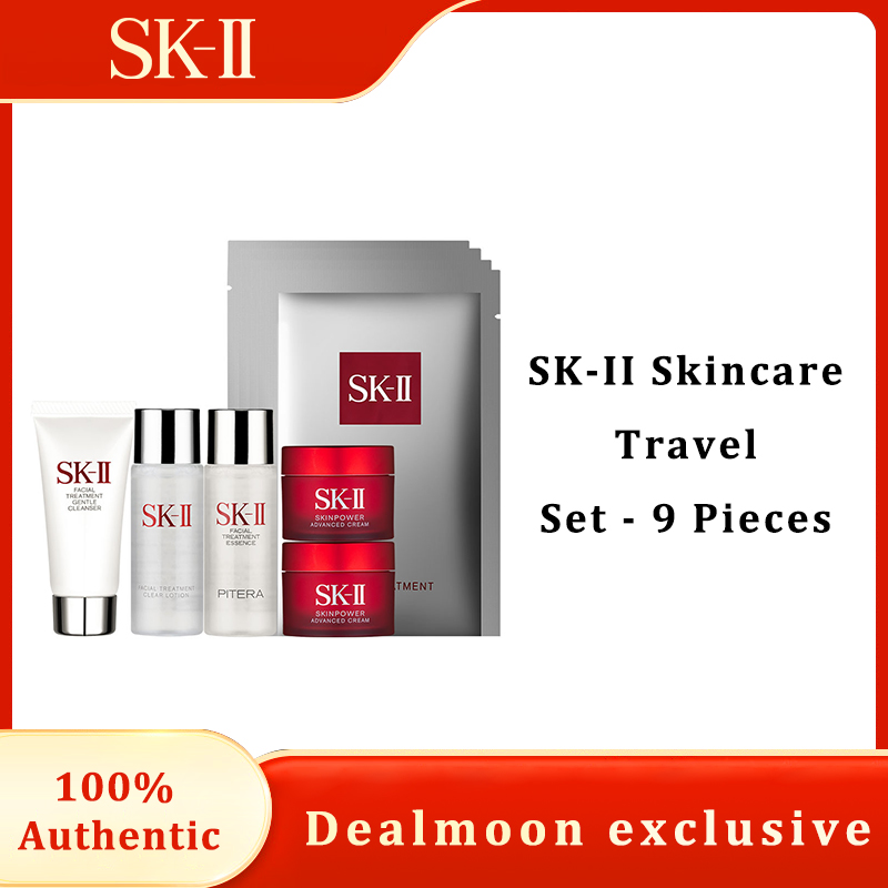 Skincare Sk Ii - SKII Travel Exclusive 9-Piece Set (Cleanser