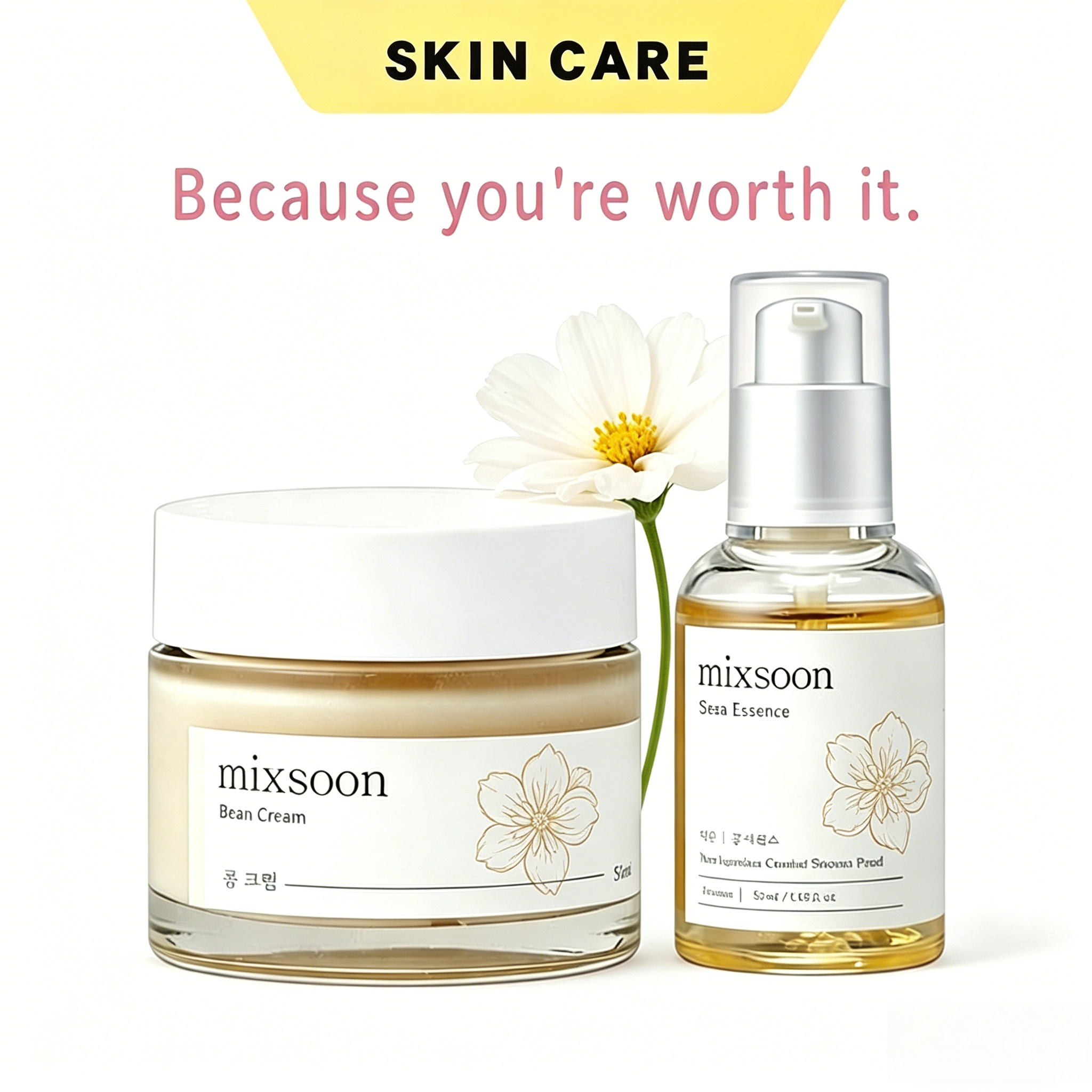 Skincare Skintific - Mixsoon Bean Cream - Intensive Moisture