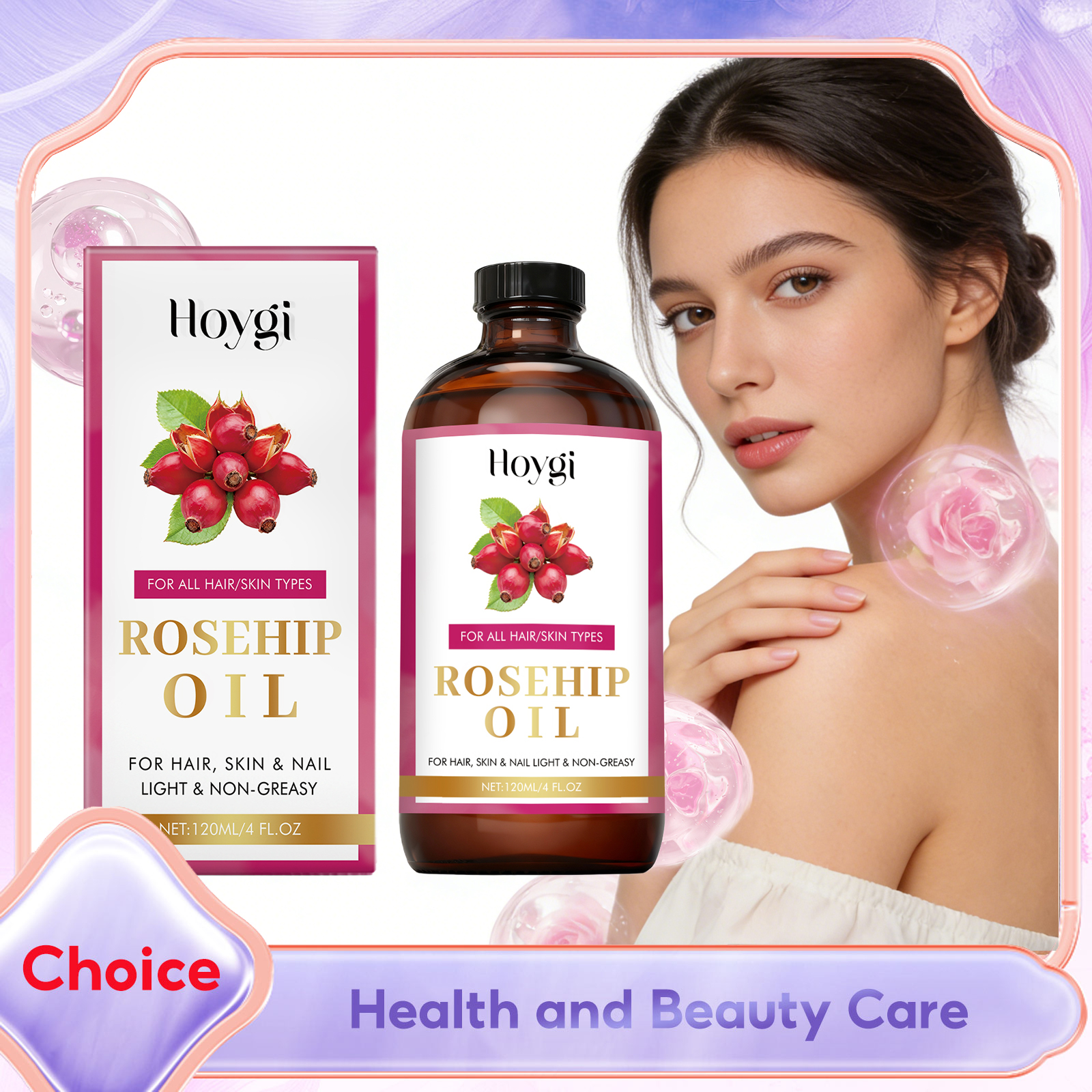 Skincare Skintific - Natural Rosehip Seed Essential Oil Anti-Aging