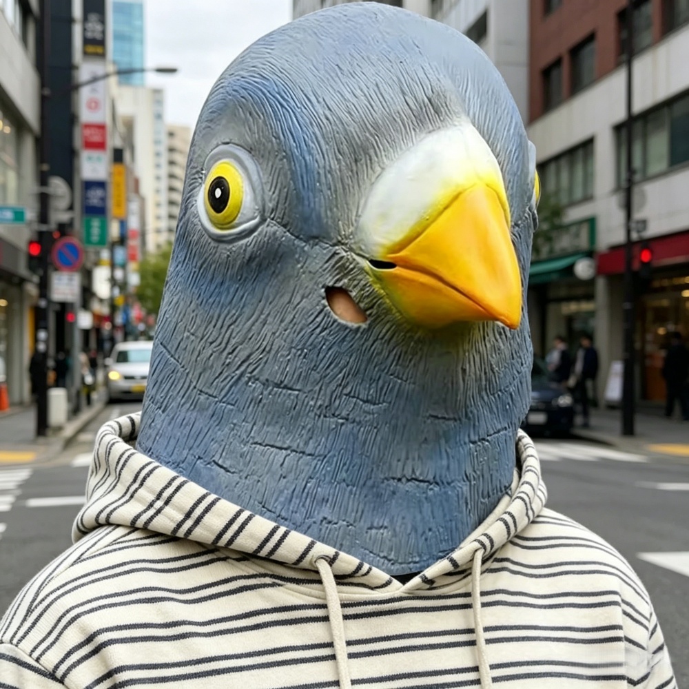 Pigeon mask costume novelty Ha - Skincare Pigeon recension och pris