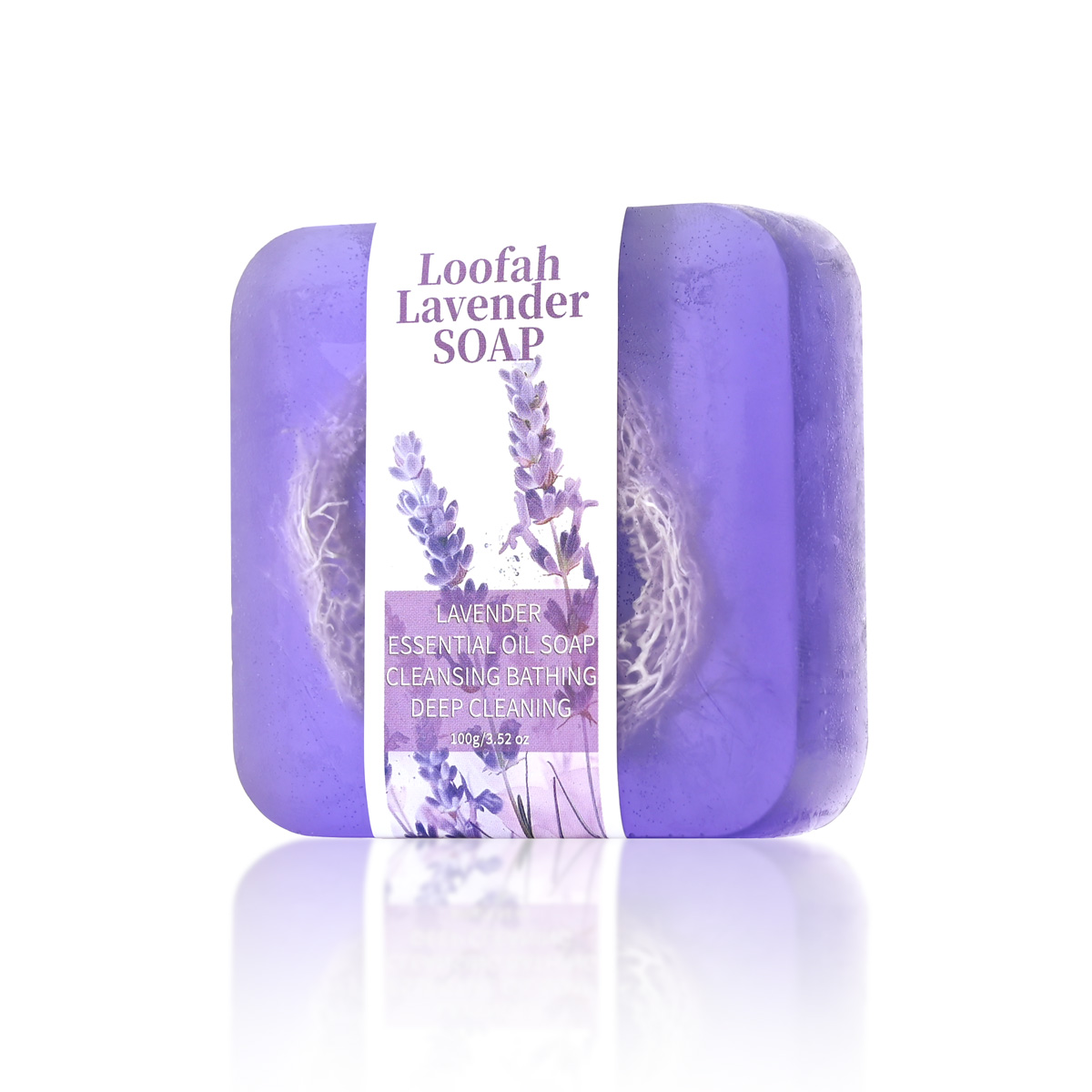 S+100g  Lavender Loofah Essent - Kojic Acid Soap recension och pris