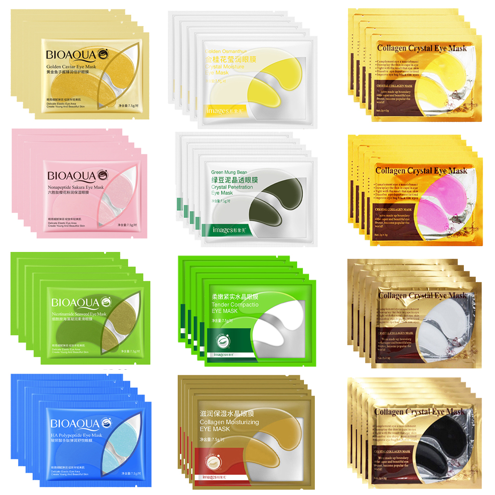 10pcs=5pair Black Collagen Eye - Collagen Sheet Mask recension och pris