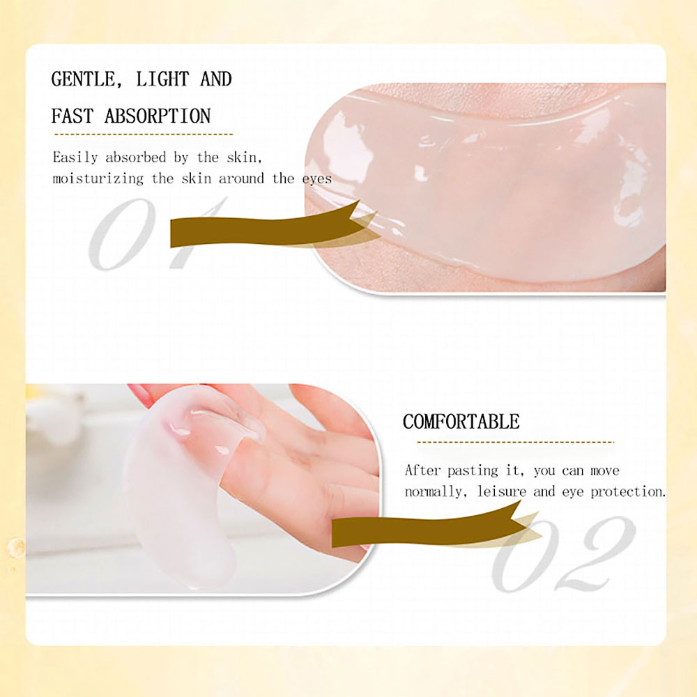 10pcs=5pair Black Collagen Eye - Collagen Sheet Mask recension och pris