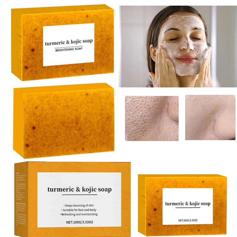 100g Turmeric Hand Made Soap L - Kojic Acid Soap recension och pris