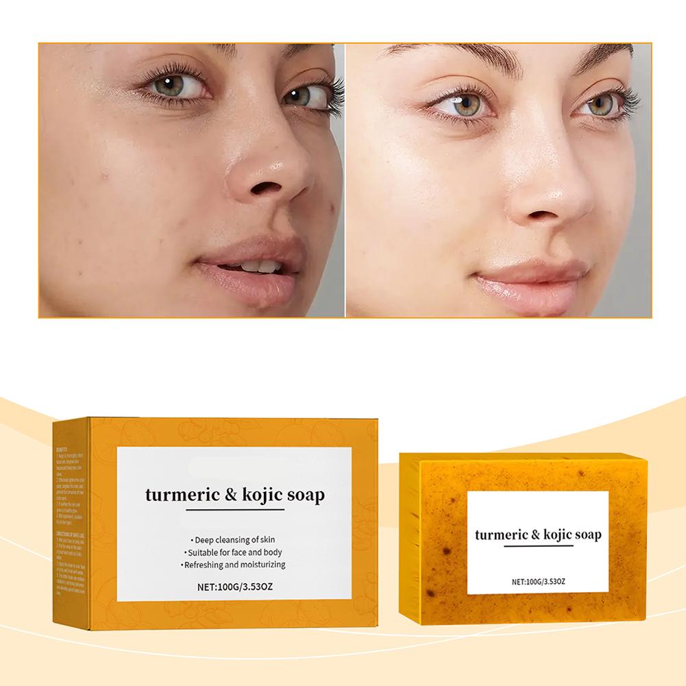 100g Turmeric Hand Made Soap L - Kojic Acid Soap recension och pris