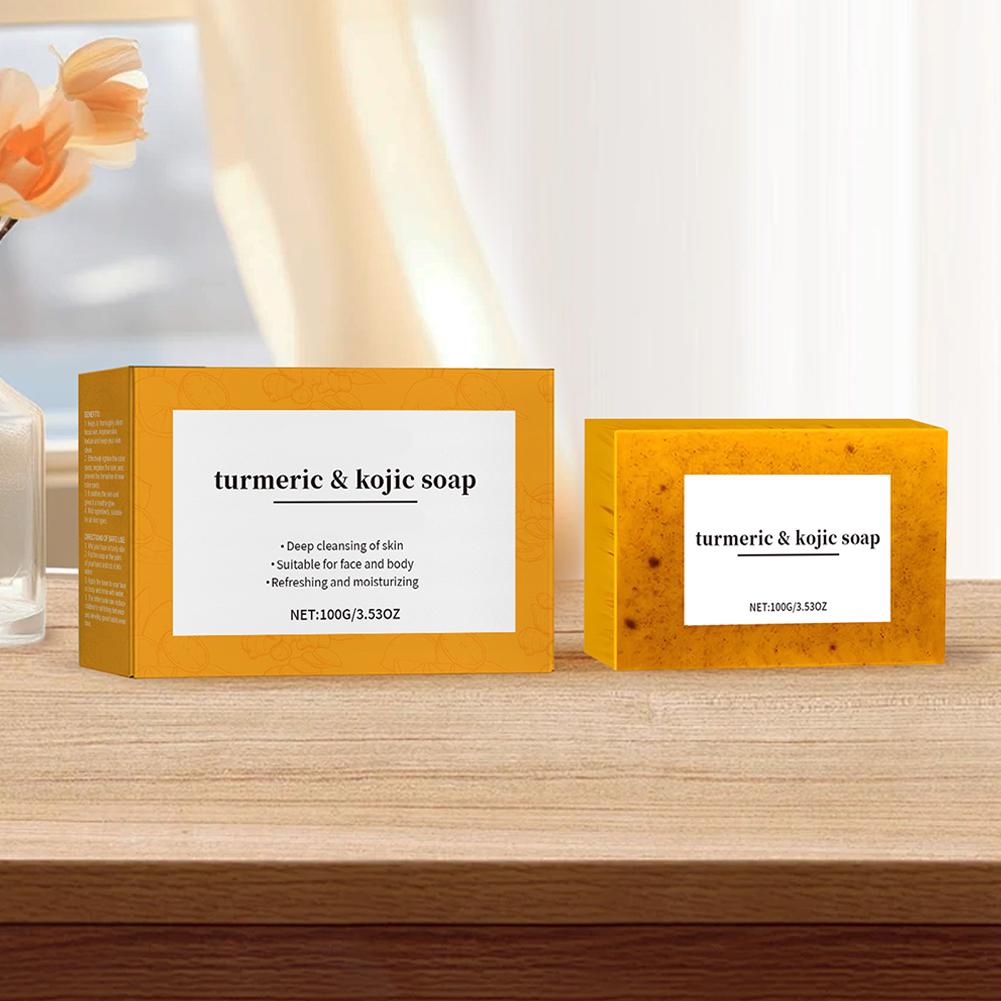 100g Turmeric Hand Made Soap L - Kojic Acid Soap recension och pris