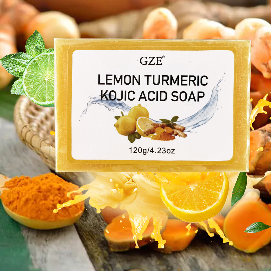 GZE Body Restore Lemon Turmeri - Kojic Acid Soap recension och pris