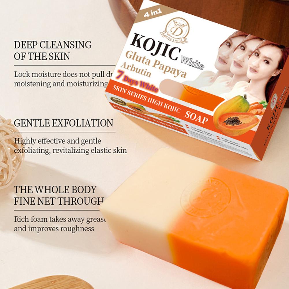 160g Papaya Kojic Acid Essenti - Kojic Acid Soap recension och pris
