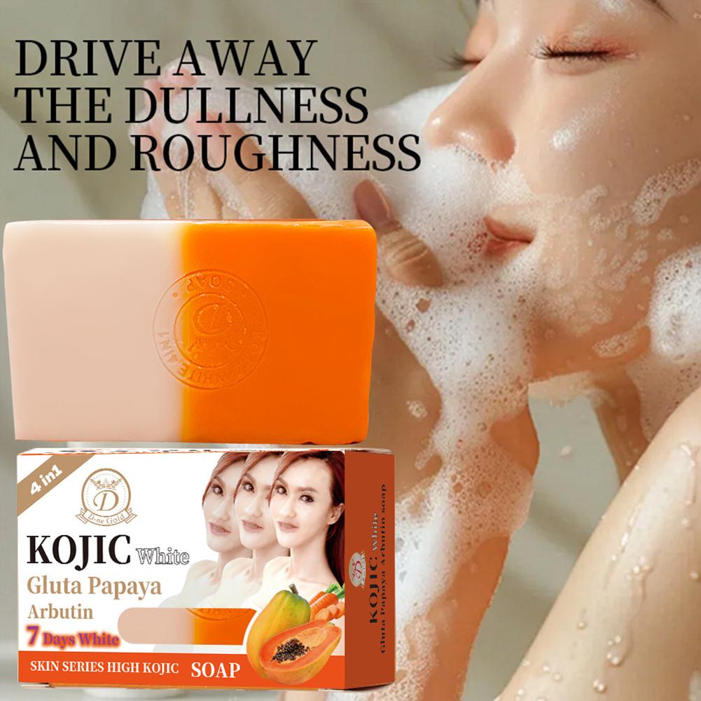 160g Papaya Kojic Acid Essenti - Kojic Acid Soap recension och pris