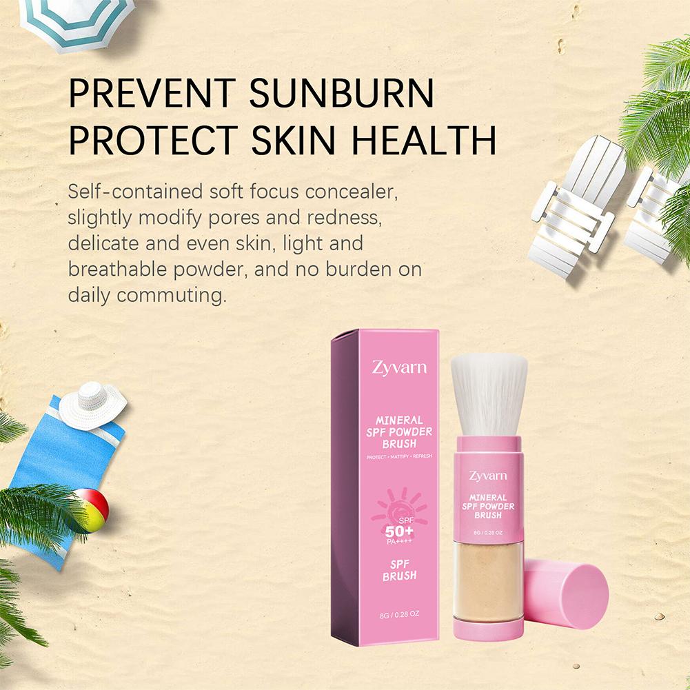 Natural Mineral Sunscreen Powd - Physical Sunscreen Mineral recension och pris