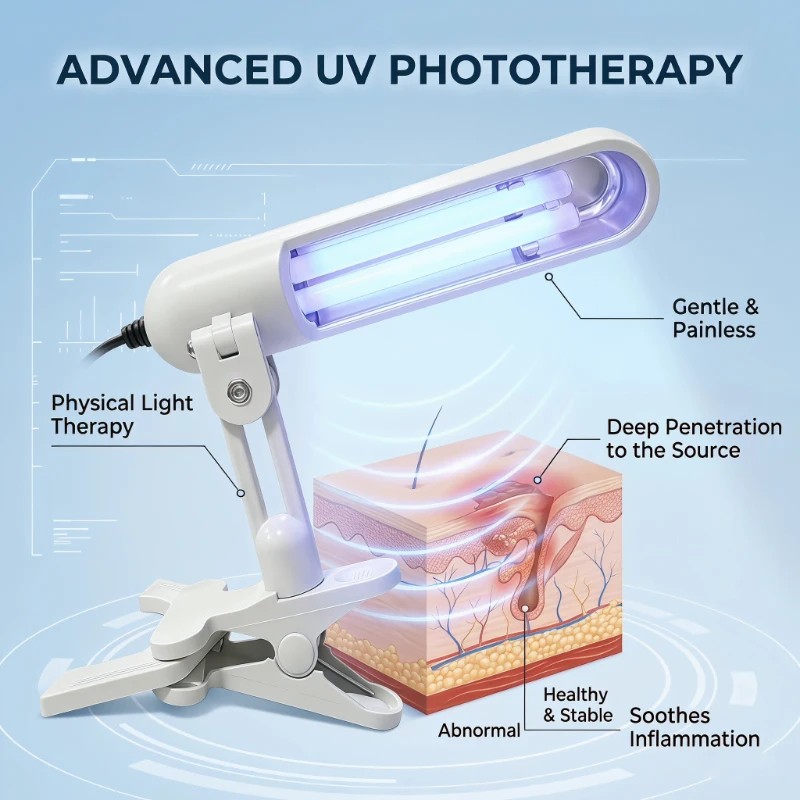 Narrowband 311nm UVB Lamp Phot - Skincare Skintific recension och pris