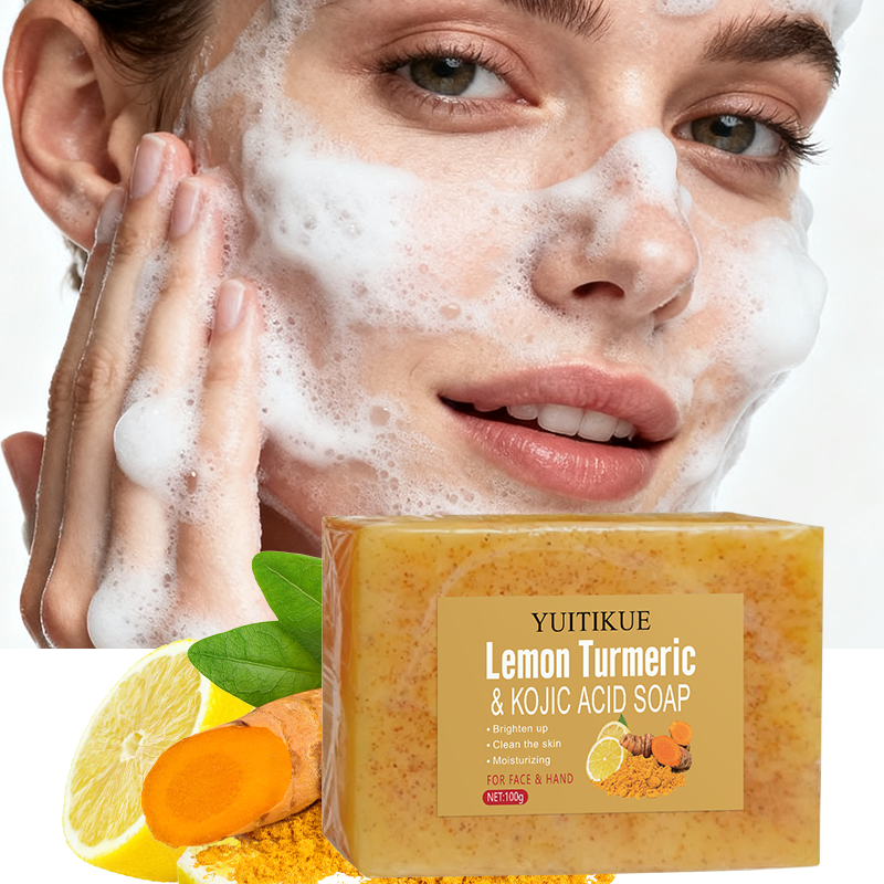 Lemon Turmeric Kojic Acid Soap - Kojic Acid Soap recension och pris