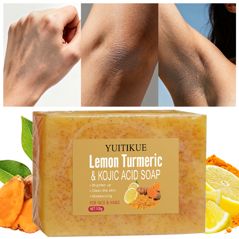 Lemon Turmeric Kojic Acid Soap - Kojic Acid Soap recension och pris