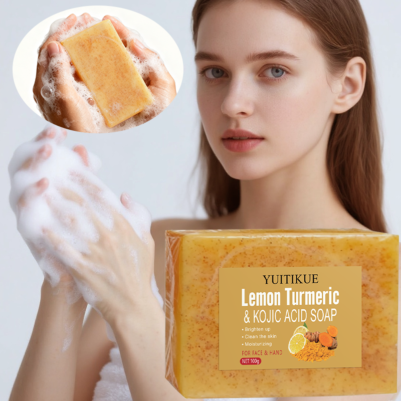 Lemon Turmeric Kojic Acid Soap - Kojic Acid Soap recension och pris