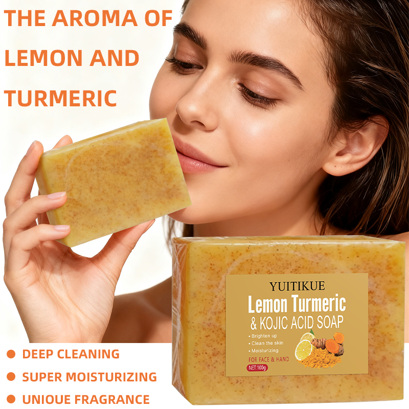 Lemon Turmeric Kojic Acid Soap - Kojic Acid Soap recension och pris