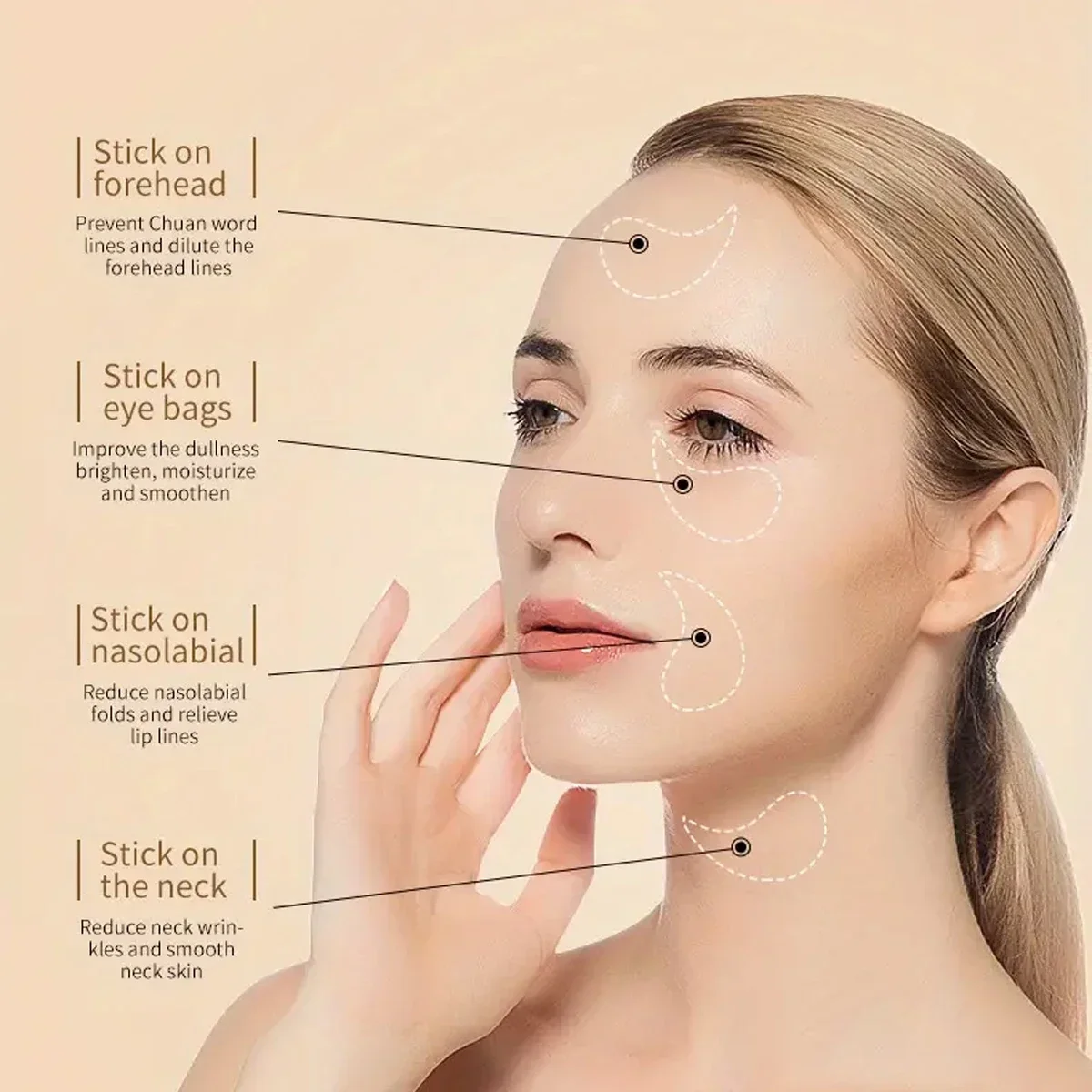60pcs seaweed hyaluronic acid  - Collagen Sheet Mask recension och pris