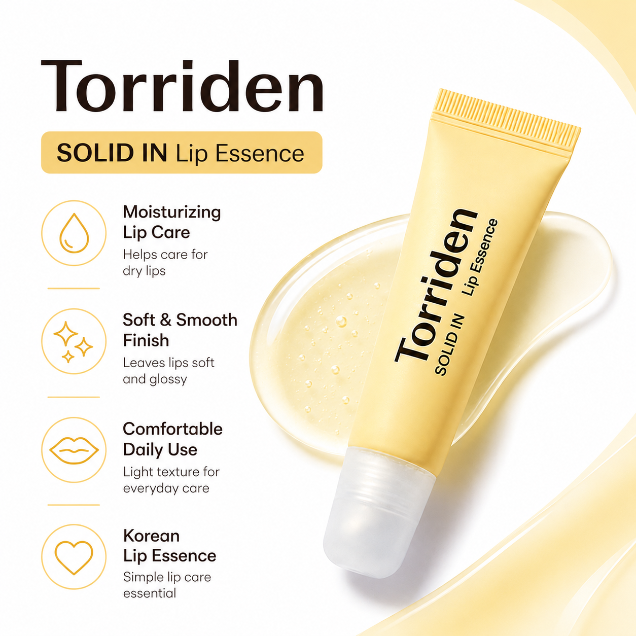 Torriden Ceramide Lip Essence  - Skincare Skintific recension och pris