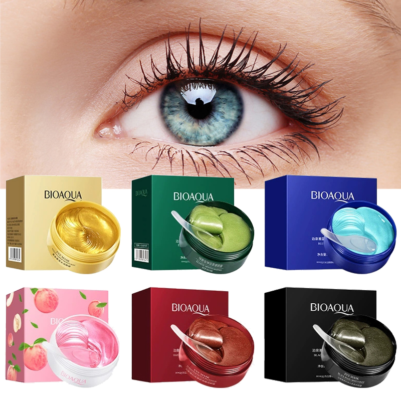 60pcs BIOAQUA Crystal Collagen - Collagen Sheet Mask recension och pris