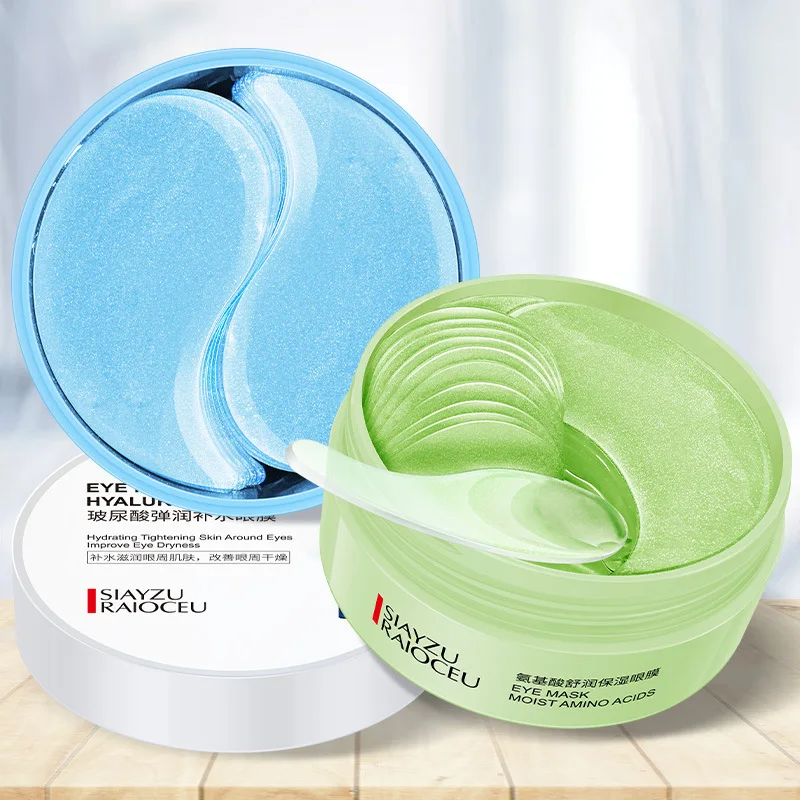 60Pcs Hyaluronic Acid Crystal  - Collagen Sheet Mask recension och pris