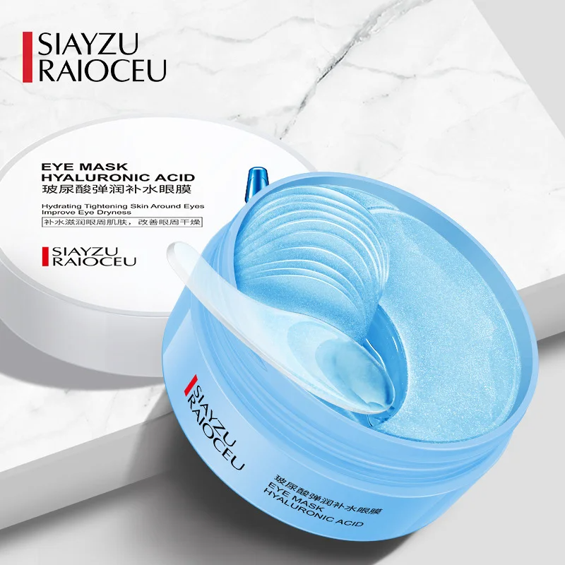 60Pcs Hyaluronic Acid Crystal  - Collagen Sheet Mask recension och pris
