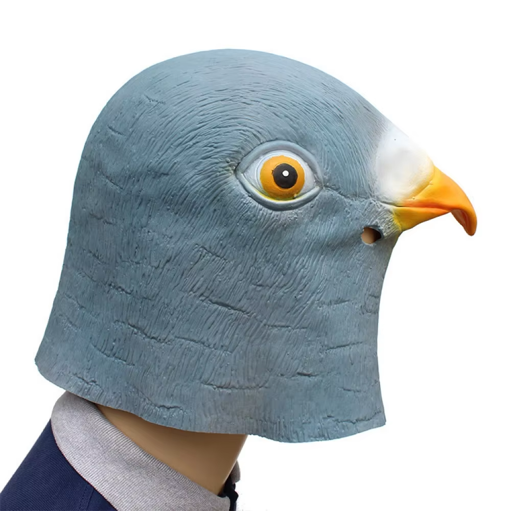 Pigeon Mask Funny Animal Cospl - Skincare Pigeon recension och pris