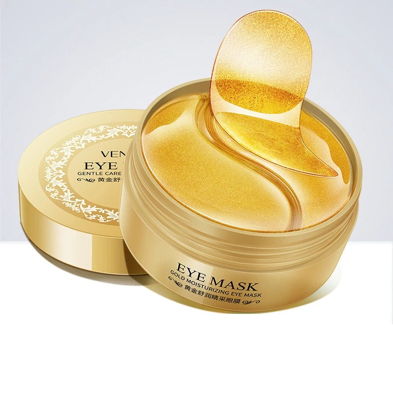 60Pcs/Box Seaweed Gold Collage - Collagen Sheet Mask recension och pris