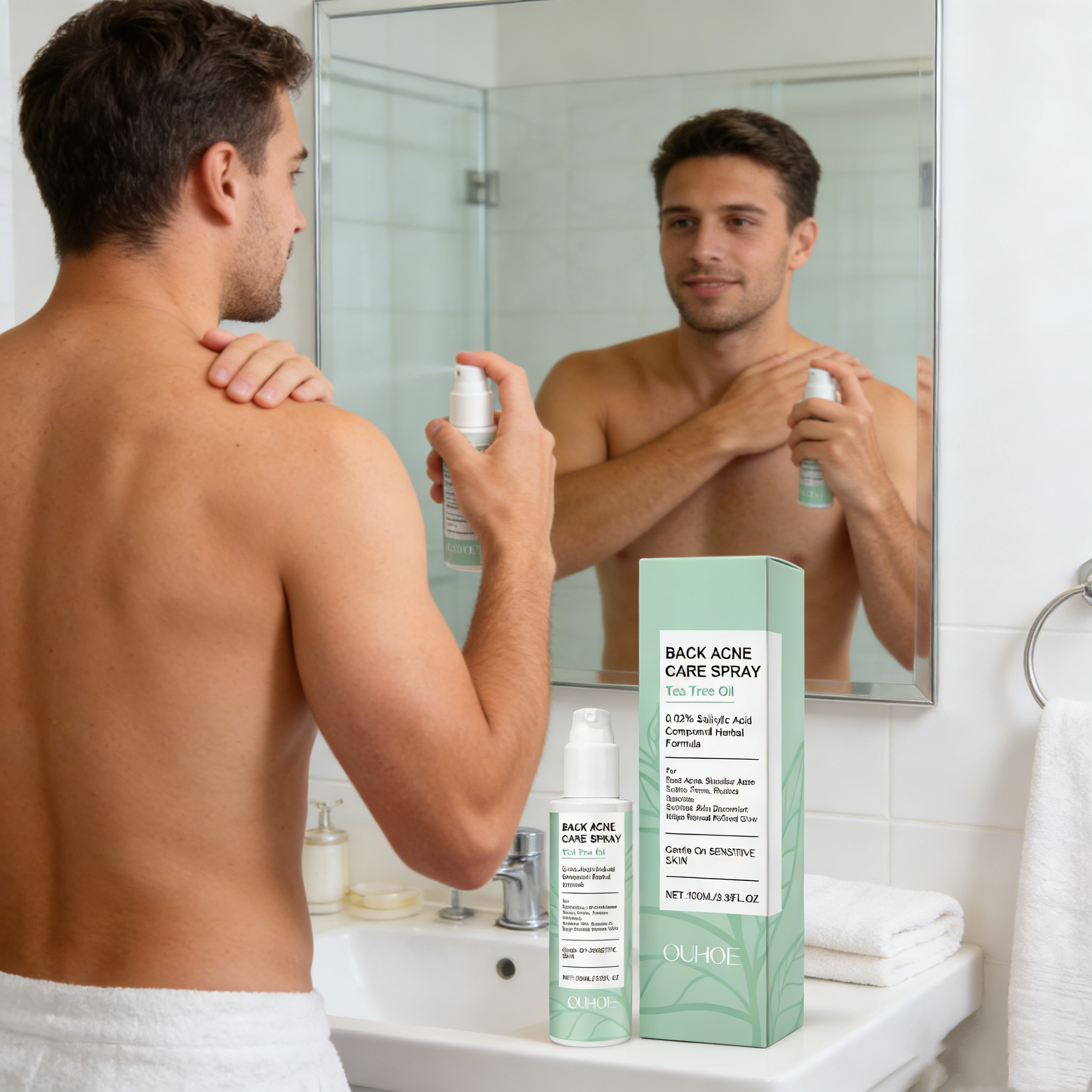 Salicylic Acid Back Acne Spray - Skincare Skintific recension och pris