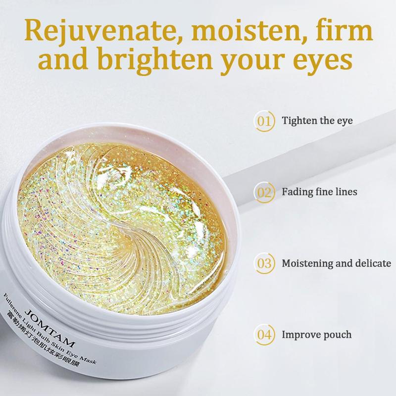 60pcs Crystal Collagen Eye Mas - Collagen Sheet Mask recension och pris