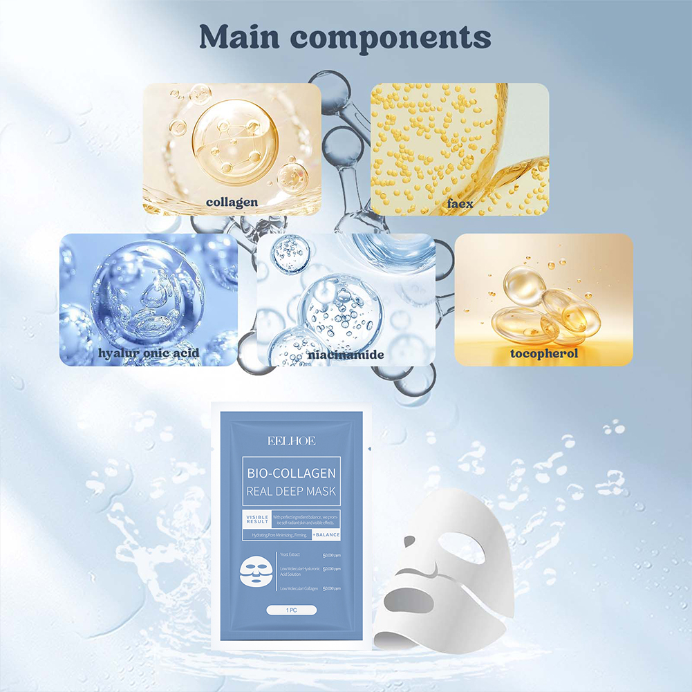 Bio-Collagen Real Deep Mask So - Collagen Sheet Mask recension och pris