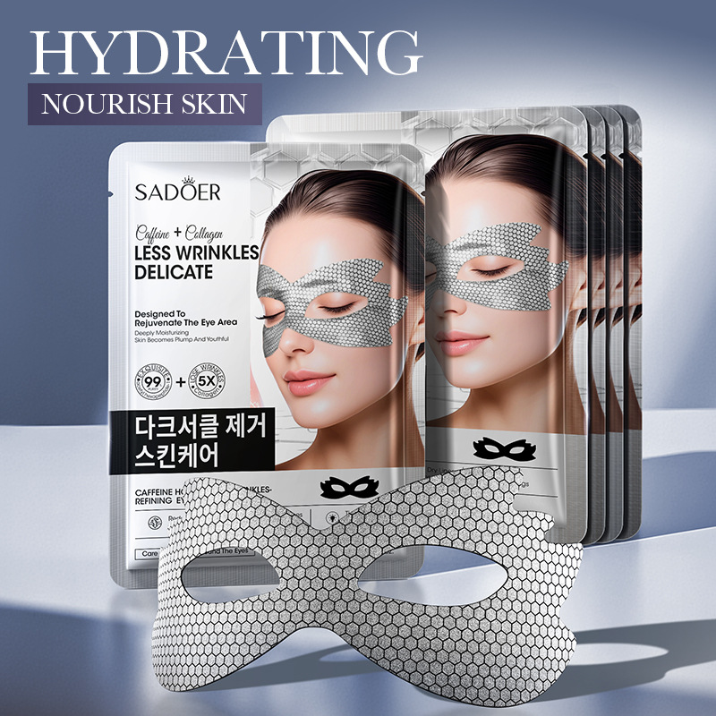 1 PC Caffeine Collagen Peptide - Collagen Sheet Mask recension och pris