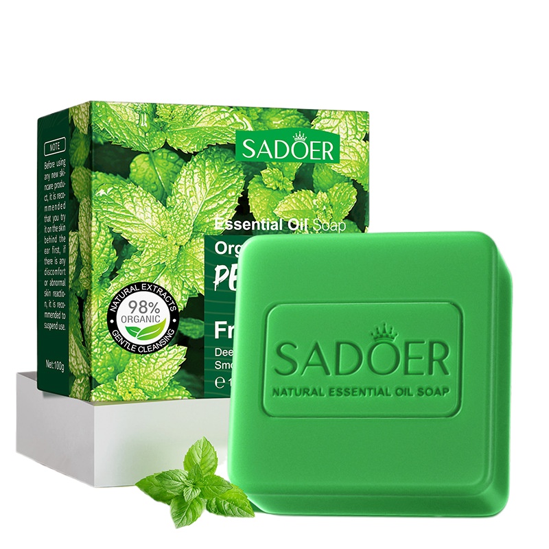 Peppermint Essential Oil Soap  - Kojic Acid Soap recension och pris