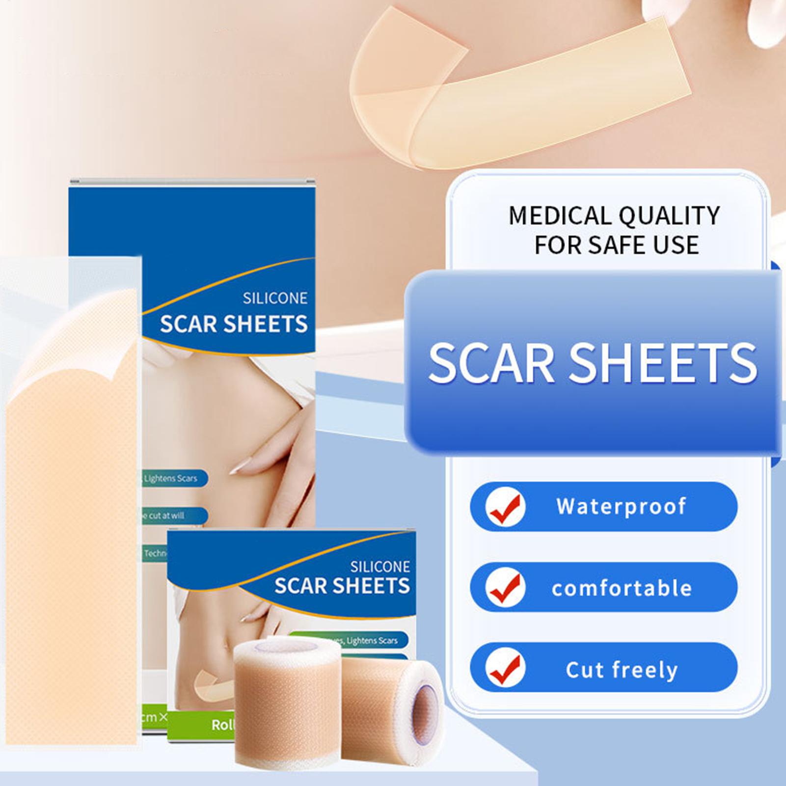 1 Roll Silicone Scar Sheets 4c - Collagen Sheet Mask recension och pris