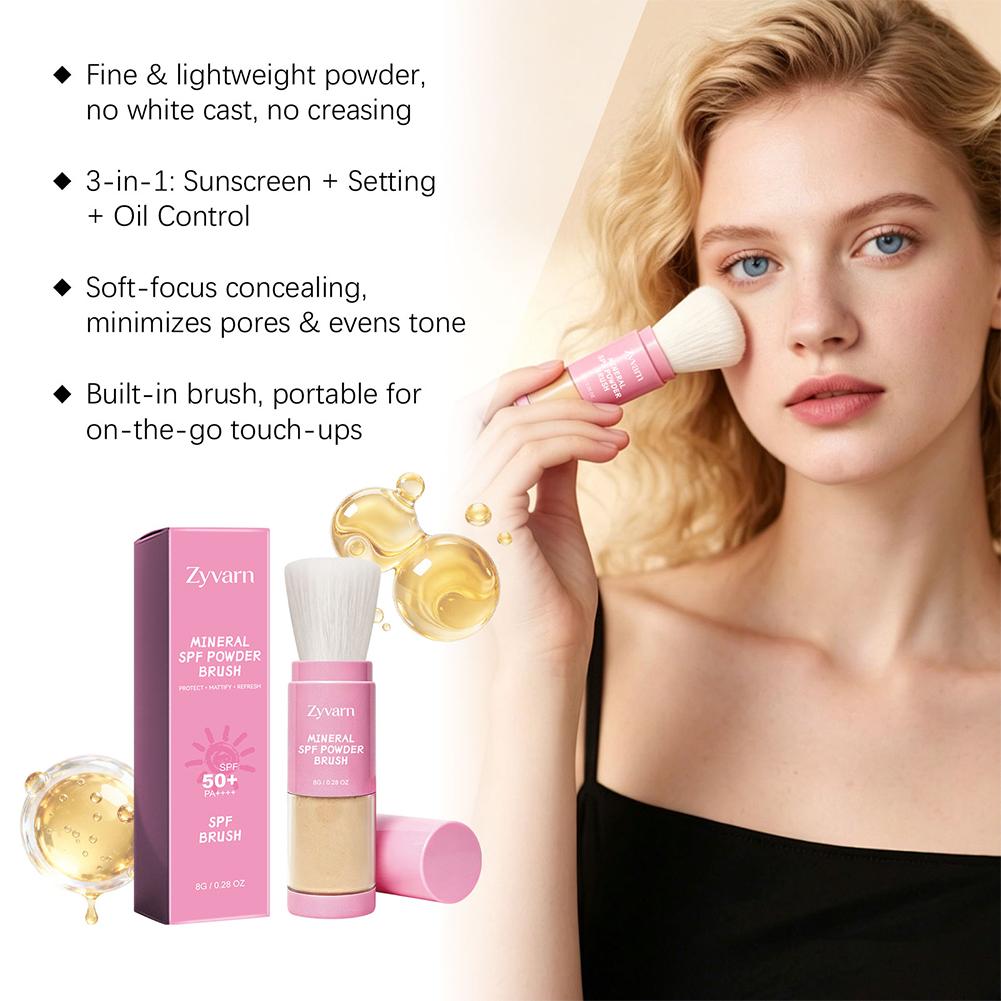 SPF50+ Mineral Sunscreen Powde - Physical Sunscreen Mineral recension och pris