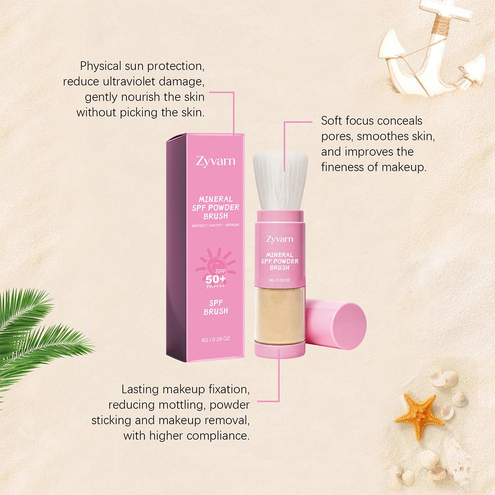 SPF50+ Mineral Sunscreen Powde - Physical Sunscreen Mineral recension och pris
