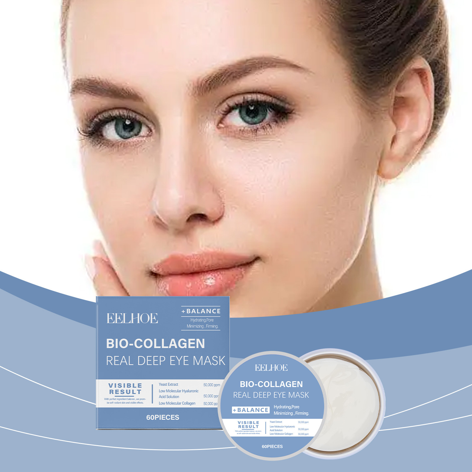 EELHOE Collagen Eye Mask Anti  - Collagen Sheet Mask recension och pris