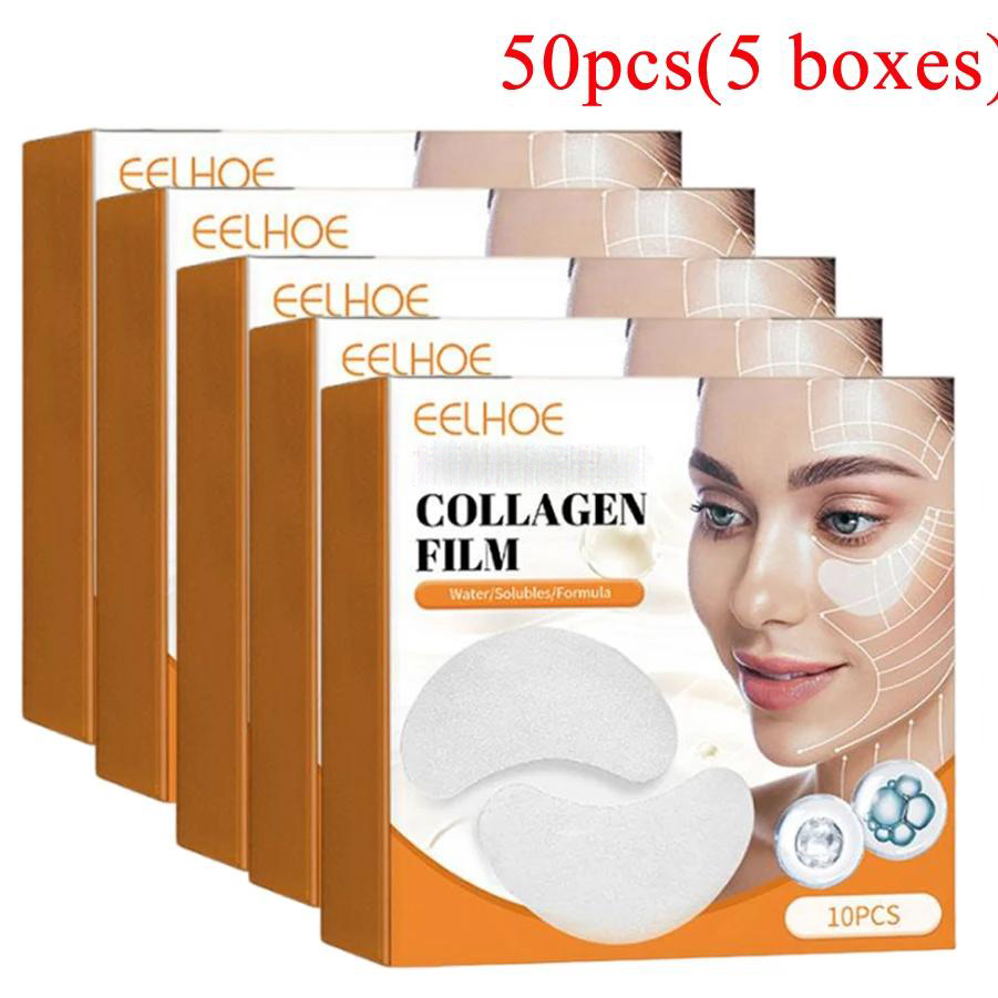 5 BOXES Collagen Soluble Patch - Collagen Sheet Mask recension och pris